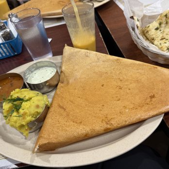 Udupi Cafe signature dishes Masala DosaIdli SambarUdupi Special Thali
